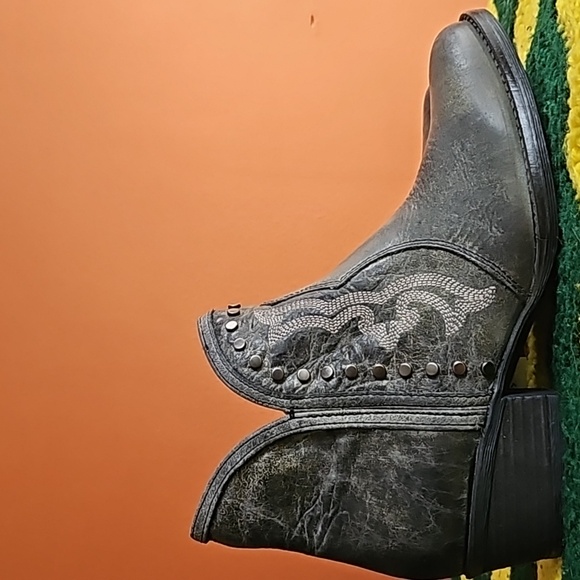 NEW! Sterling River Leather Ankle Zip-Up Boots! Made in Mexico!! 🇲🇽 - Picture 2 of 14